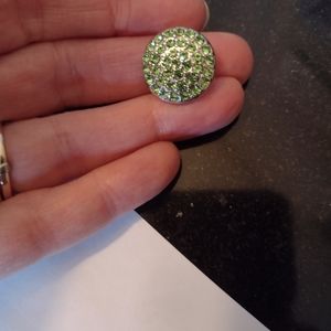 Magnolia and Vine 18 mm Bling Snap celery green